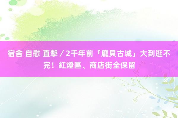 宿舍 自慰 直擊／2千年前「龐貝古城」大到逛不完！紅燈區、商店街全保留